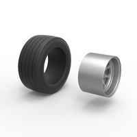 Wheel from Asphalt Modified stock car V3 Scale 1:25 - Thumbnail 10