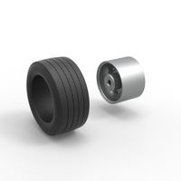 Wheel from Asphalt Modified stock car V3 Scale 1:25 - Thumbnail 11