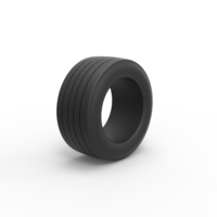 Tire of Asphalt Modified stock car Scale 1:25 - Thumbnail 2