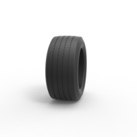 Tire of Asphalt Modified stock car Scale 1:25 - Thumbnail 3
