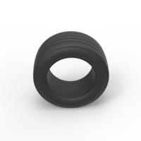 Tire of Asphalt Modified stock car Scale 1:25 - Thumbnail 6