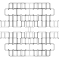 Wireframe Shape Mosely Snowflake - Thumbnail 8