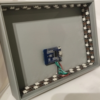 Millennium Falcon with LED Hyperspace Background Night Light  - Thumbnail 3