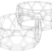 Dual Round Plastic Holder - Thumbnail 3