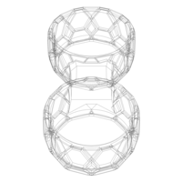 Dual Round Plastic Holder - Thumbnail 7