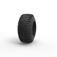 Offroad tire 126 Scale 1:25 - Thumbnail 3