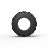 Offroad tire 126 Scale 1:25 - Thumbnail 5
