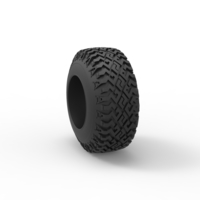 Offroad tire 126 Scale 1:25 - Thumbnail 8