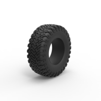 Offroad tire 127 Scale 1:25 - Thumbnail 2
