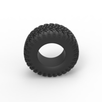 Offroad tire 127 Scale 1:25 - Thumbnail 6