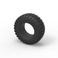 Offroad tire 127 Scale 1:25 - Thumbnail 7