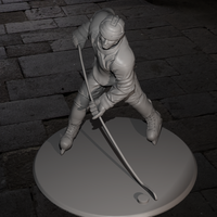 Hockey player figure STL, ready for 3D printing, Games - Thumbnail 3
