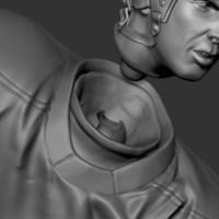 Hockey player figure STL, ready for 3D printing, Games - Thumbnail 6