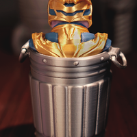 Lazy Heroes (Bull Dog, Thanos) - figure, Container [Color ready] - Thumbnail 2