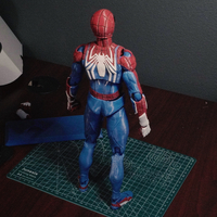 Spiderman ACTION FIGURE 3D PRINTING with fully color ready - Thumbnail 2