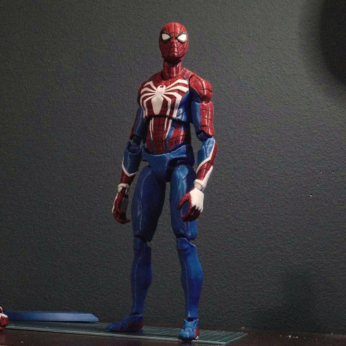 Spiderman ACTION FIGURE 3D PRINTING with fully color ready 3D Print 546440