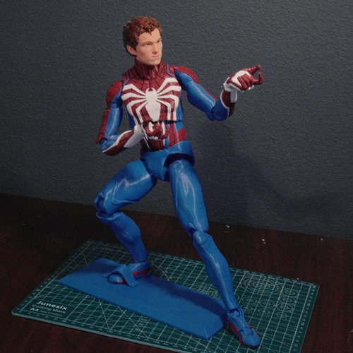 Spiderman ACTION FIGURE 3D PRINTING with fully color ready 3D Print 546443