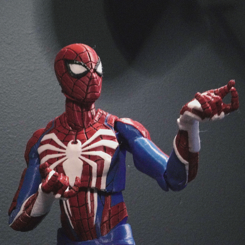 Spiderman ACTION FIGURE 3D PRINTING with fully color ready 3D Print 546444