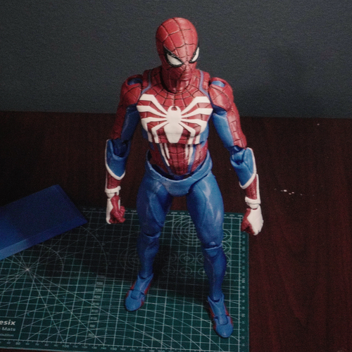 Spiderman ACTION FIGURE 3D PRINTING with fully color ready 3D Print 546446