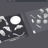 Rengar - League of Legend figure STL, ready for 3D printing - Thumbnail 2