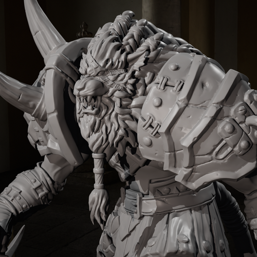 Rengar - League of Legend figure STL, ready for 3D printing 3D Print 546460