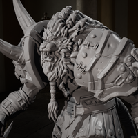 Rengar - League of Legend figure STL, ready for 3D printing - Thumbnail 5