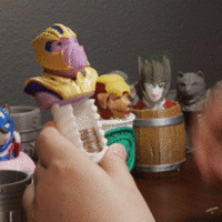 Lazy Heroes (Shibainu, Captain America) Container [Color ready] - Thumbnail 6