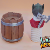 Lazy Heroes (Terrier, Thor ) - Container [Color ready] - Thumbnail 3