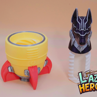 Lazy Heroes (Dobermann, black panther) Container [Color ready] - Thumbnail 2