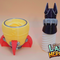 Lazy Heroes (Dobermann, black panther) Container [Color ready] - Thumbnail 3