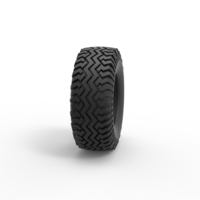 Offroad tire 128 Scale 1:25 - Thumbnail 3
