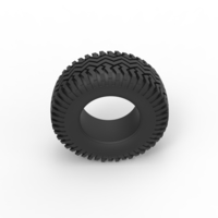 Offroad tire 128 Scale 1:25 - Thumbnail 6
