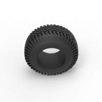 Offroad tire 129 Scale 1:25 - Thumbnail 6