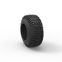 Offroad tire 129 Scale 1:25 - Thumbnail 8