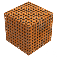 Small Simple Cubic Lattice Structure 3D Printing 546535