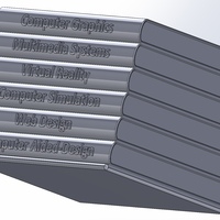 Pencil case in the shape of 6 books - Thumbnail 5