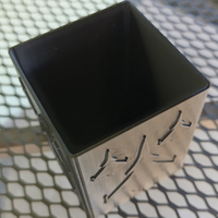 Square pencil case with silhouettes of European fighter planes - Thumbnail 2