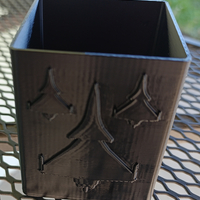 Square pencil case with silhouettes of European fighter planes - Thumbnail 6