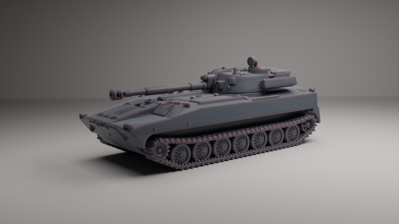 2S1 GVOZDIKA SELF-PROPELLED HOWITZER