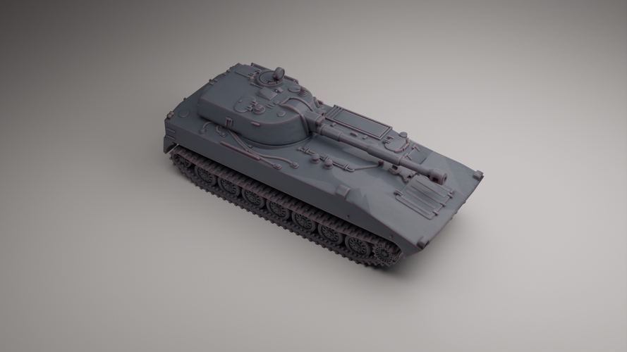 2S1 GVOZDIKA SELF-PROPELLED HOWITZER 3D Print 546648