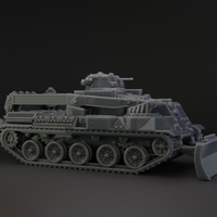 Small AMX-30 EBG 3D Printing 546663