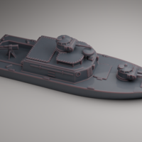 ASSAULT SUPPORT PATROL BOAT VIETNAM - Thumbnail 1