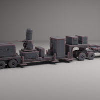 C-RAM CENTURION PHALANX ON SEMI-TRAILER - Thumbnail 1