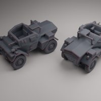 DAIMLER DINGO WWII SCOUT - Thumbnail 2