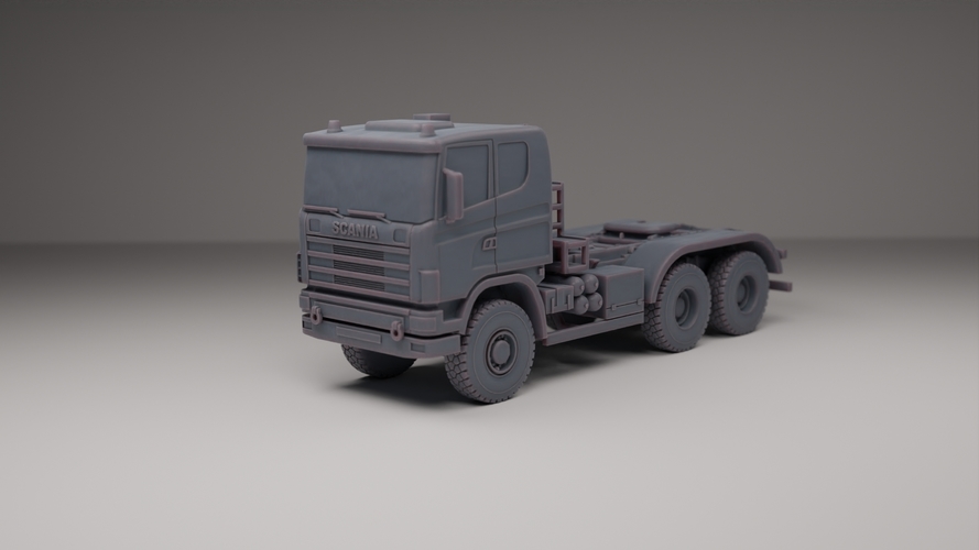 EUROPEAN GENERIC TRUCK (SCANIA INSPIRED) 3D Print 546693