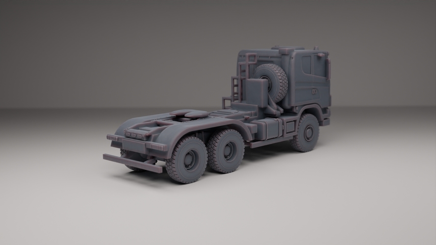 EUROPEAN GENERIC TRUCK (SCANIA INSPIRED) 3D Print 546694