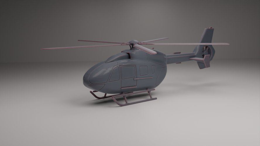 H145 HELICOPTER EC145 3D Print 546716