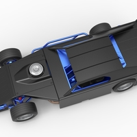 Asphalt Modified stock car Version 3 Scale 1:25 - Thumbnail 4
