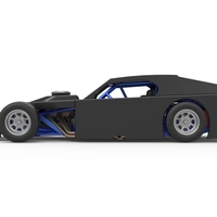 Asphalt Modified stock car Version 3 Scale 1:25 - Thumbnail 8