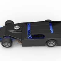 Asphalt Modified stock car Version 3 Scale 1:25 - Thumbnail 9